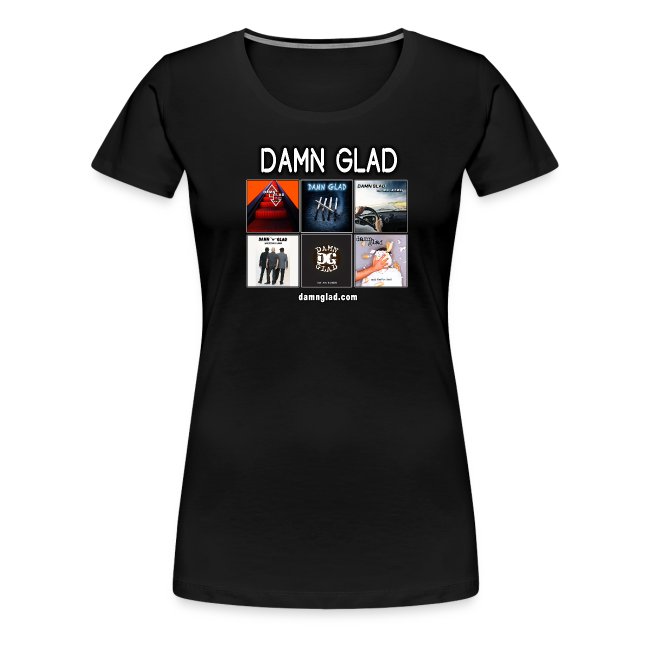 DAMN GLAD 6 album t-shirt