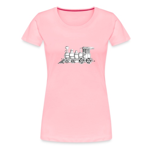 steam train - Women's Premium T-Shirt