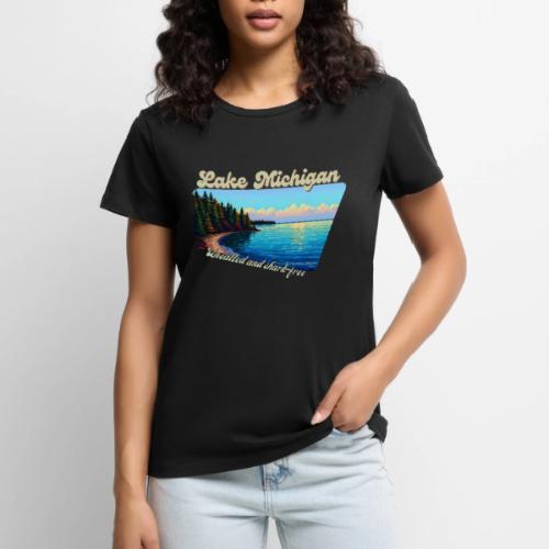 Lake Michigan Unsalted and shark-free - Women's Premium T-Shirt
