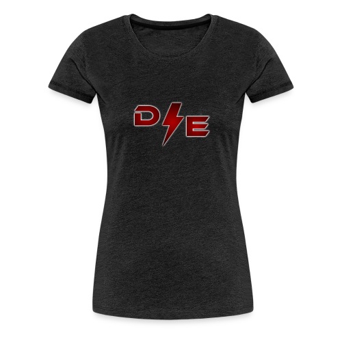 D E png - Women's Premium T-Shirt