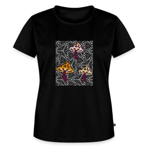 Fall Season Mushroom Designs - Women's Premium T-Shirt