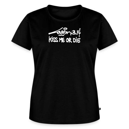 Laser 3.14: Kiss Me Or Die - Women's Premium T-Shirt