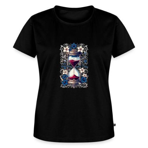 Our Moments Defy Time Hourglass Gifts T-Shirt - Women's Premium T-Shirt