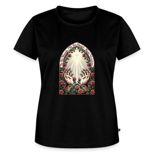 Easter By His Wounds Healed T Shirt, Renewal Gift - Women's Premium T-Shirt