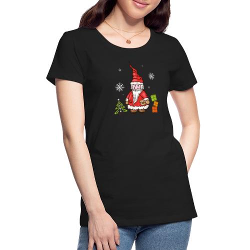 Santa Claus Gift Idea Christmas Tree - Women's Premium T-Shirt