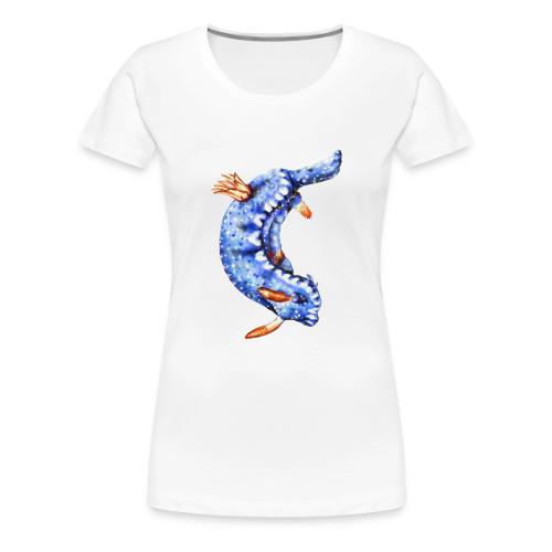 Blue Sea slug - Women's Premium T-Shirt