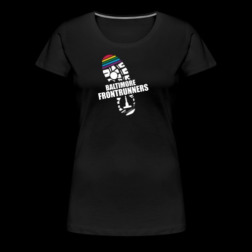 Baltimore Frontrunners White - Women's Premium T-Shirt