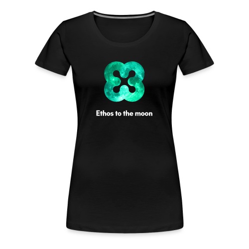 ETHOS - BITQUENCE - To The Moon - Women's Premium T-Shirt