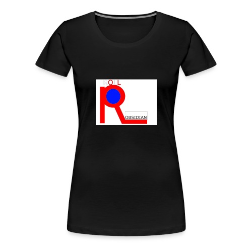 ROLL_OBSIDIAN - Women's Premium T-Shirt
