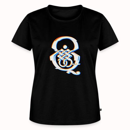 qcpb glitch - Women's Premium T-Shirt