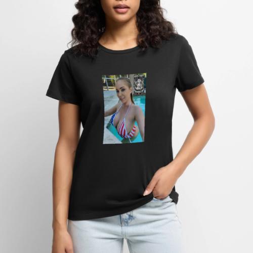 Mary Carey 4 Governor USA swimsuit - Women's Premium T-Shirt
