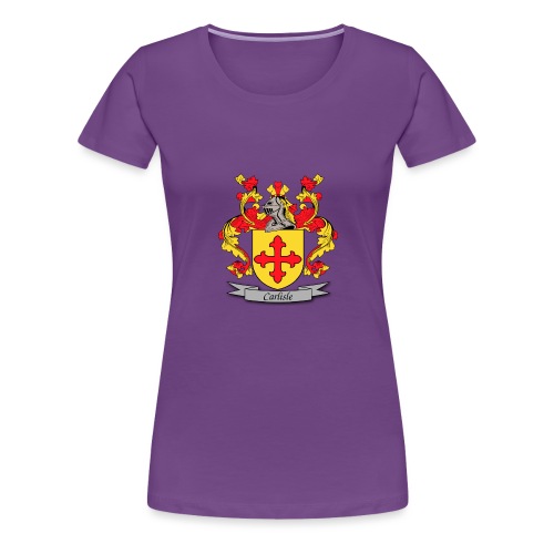 Carlisle Family Crest - Women's Premium T-Shirt