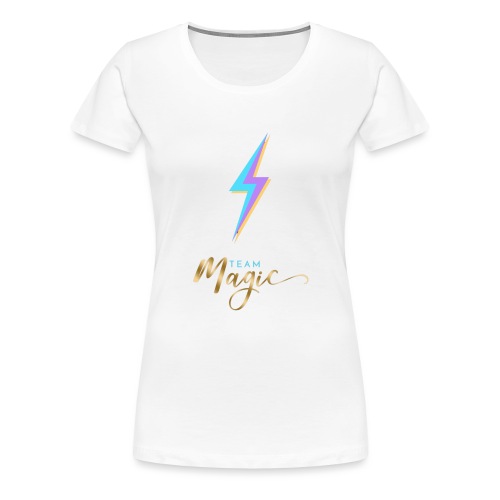 Team Magic With Lightning Bolt - Women's Premium T-Shirt
