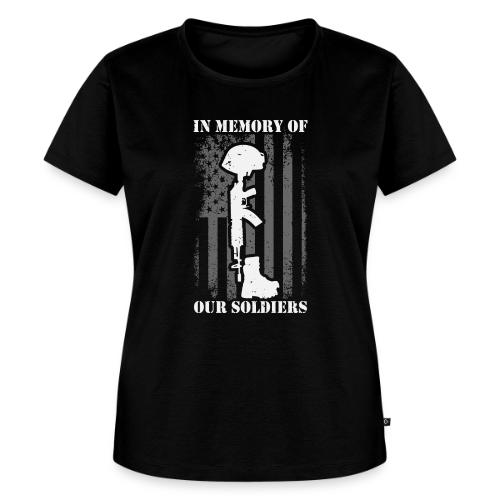 In Memory Of Our Soldiers - Women's Premium T-Shirt