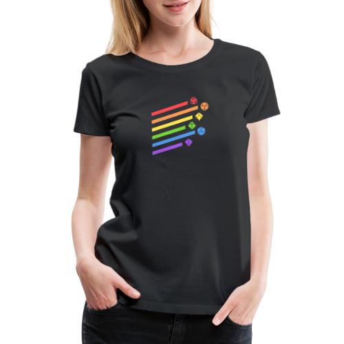 Original Rainbow Dice Ray - Women's Premium T-Shirt