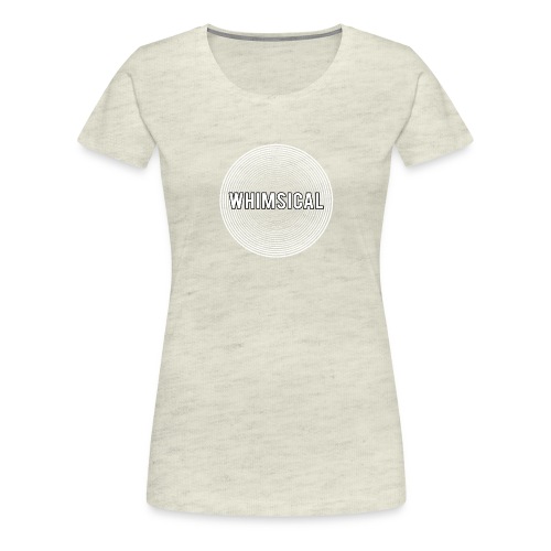 Whimsical-Soundwave-Logo - Women's Premium T-Shirt