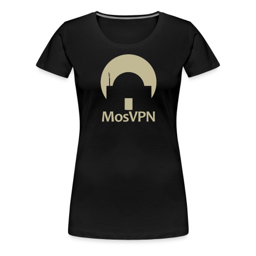 MosVPN Logo - Women's Premium T-Shirt