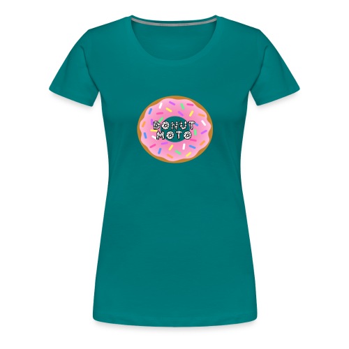 Donut Moto Logo png - Women's Premium T-Shirt