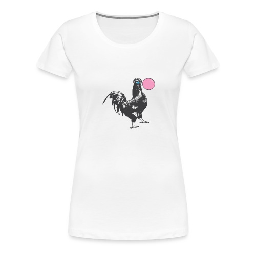 Chicken Chews Bubble Gum - Women's Premium T-Shirt