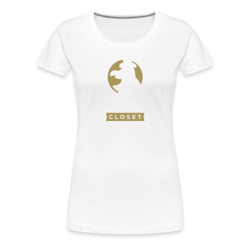 Futility Closet Logo - Reversed - Women's Premium T-Shirt