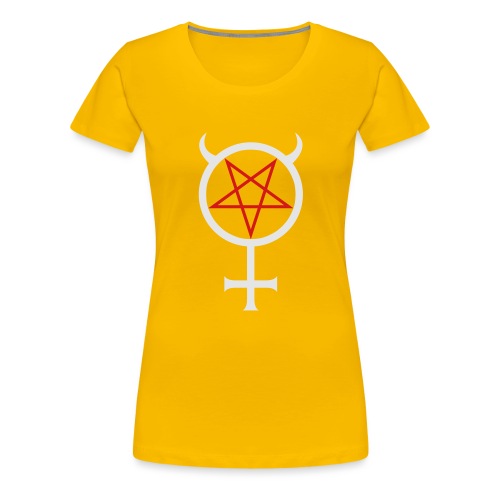 Mercury Pentagram - Women's Premium T-Shirt