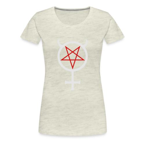 Mercury Pentagram - Women's Premium T-Shirt