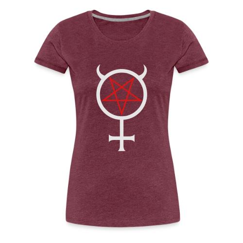 Mercury Pentagram - Women's Premium T-Shirt