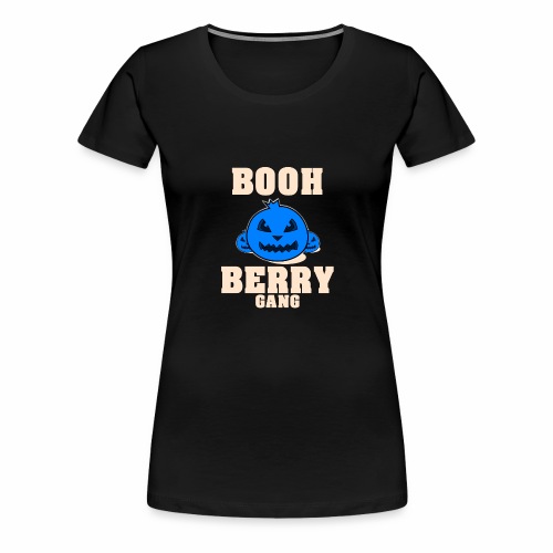 Boo Berry Gang Blueberry Halloween Shirt Gift Idea - Women's Premium T-Shirt