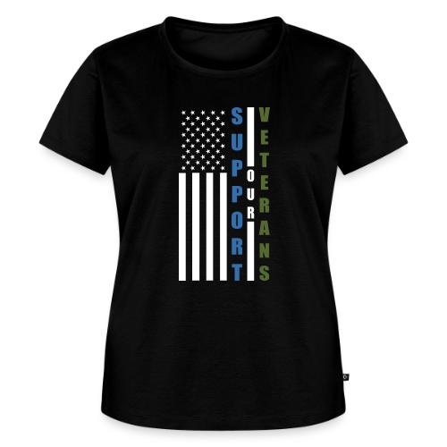 Support Our Veterans - Women's Premium T-Shirt