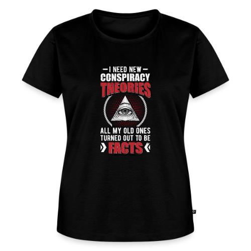 New Conspiracy Theories for Dark Colors - Women's Premium T-Shirt