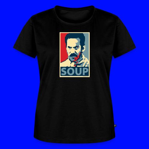 Obama Poster Parody Soup - Women's Premium T-Shirt