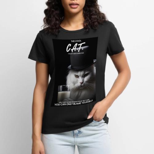 The Cool Cat - Women's Premium T-Shirt