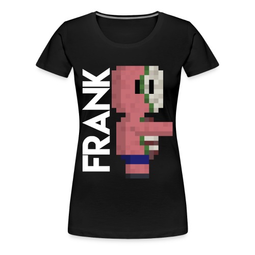 pig, Zombie, pixelart, Zombie pig Minecraft mug. - Women's Premium T-Shirt