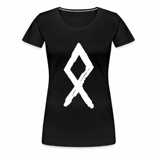 Elder Futhark Rune - Letter O - Women's Premium T-Shirt
