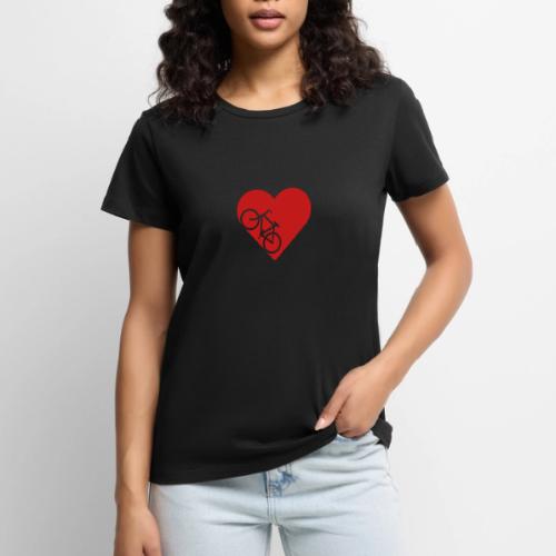 Bike in heart - Women's Premium T-Shirt
