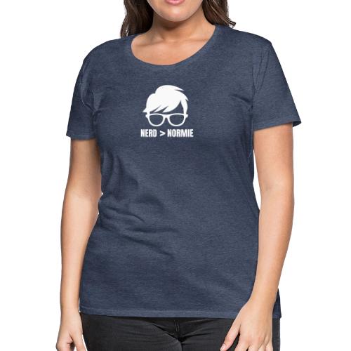 Nerd or Normie - Women's Premium T-Shirt