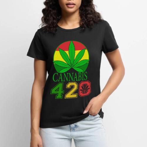 Teasing 420 Smokers Dream Weed Marijuana Design - Women's Premium T-Shirt