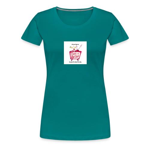 sassnsips com team agnes - Women's Premium T-Shirt