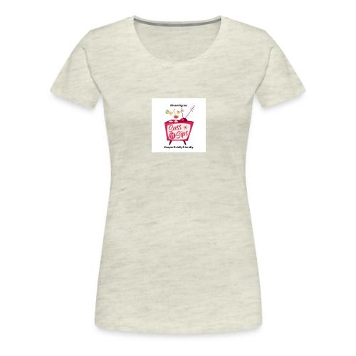 sassnsips com team agnes - Women's Premium T-Shirt
