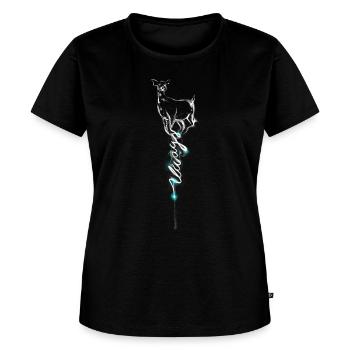 Harry Potter Doe Patronus - T-shirt premium pour femmes - noir - Devant - Selfina (174cm)
