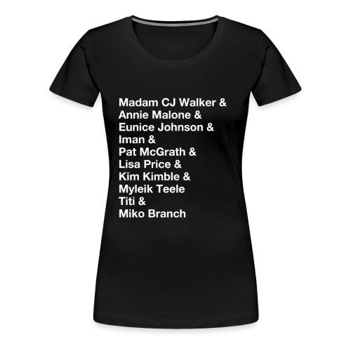 Black Beauty Pioneers -Wh - Women's Premium T-Shirt
