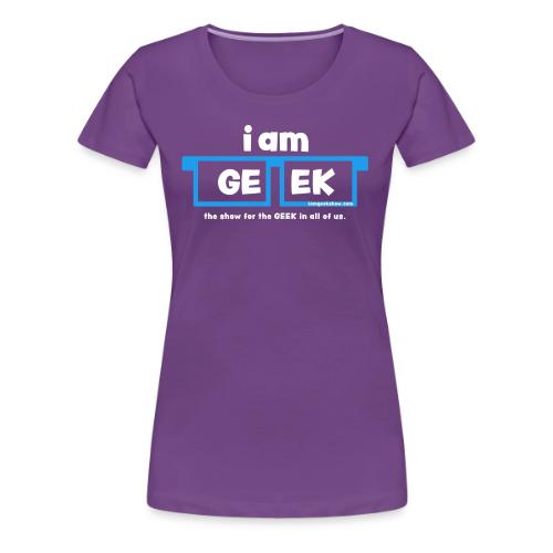 iamGEEK LOGO - Women's Premium T-Shirt