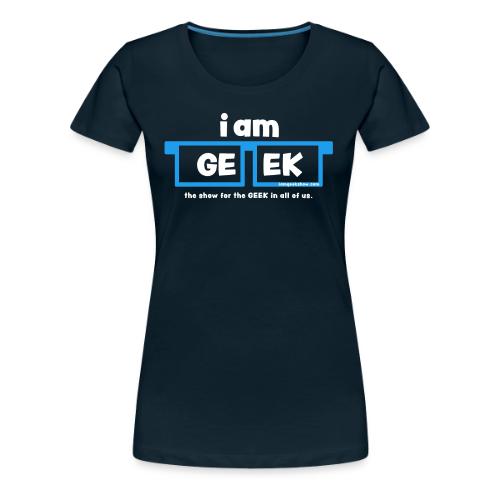 iamGEEK LOGO - Women's Premium T-Shirt
