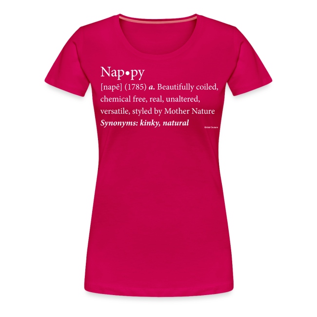 The original Nappy Definition By Global Couture