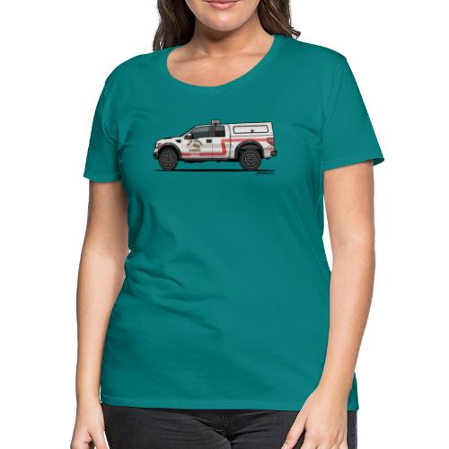 Cal Fire SDC R4pt0r Truck - Women's Premium T-Shirt