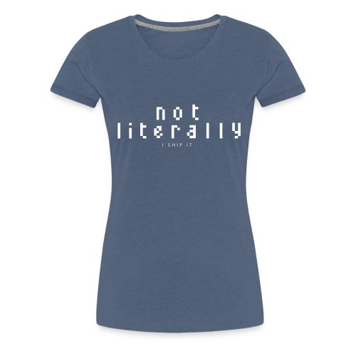 nlishipitlogotrans2 - Women's Premium T-Shirt