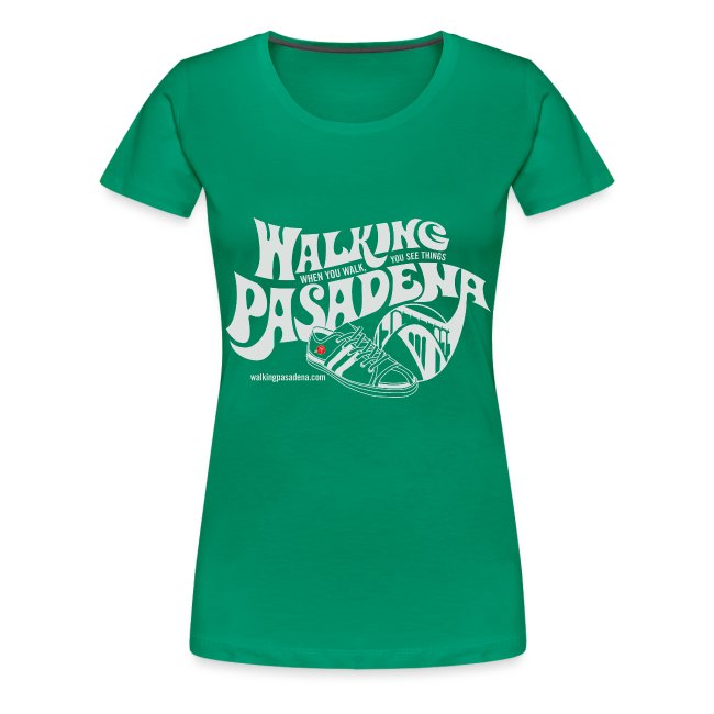 Walking Pasadena Roll-Sleeve Women's T-shirt