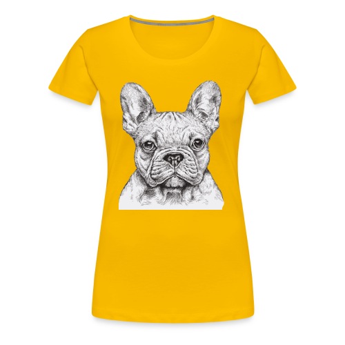 French Bulldog - Women's Premium T-Shirt