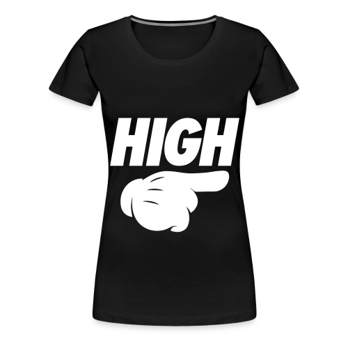 High Pointing Right - Women's Premium T-Shirt