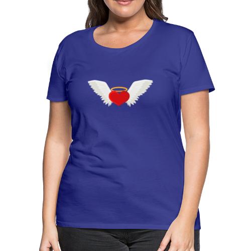 Winged heart - Angel wings - Guardian Angel - Women's Premium T-Shirt